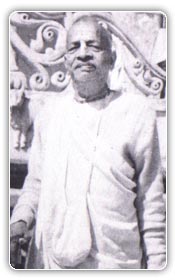 Srila Prabhupada in Sri Chaitanja Saraswat Mat w Navadwip w Indiach